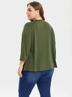 VIP Asymmetrical Hem Open Front Coat