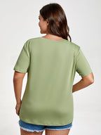 Plus Hapiness Comes In Waves Holiday Graphic Tee