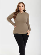 Contrast Trim Round Neck Sweater