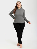 Contrast Trim Round Neck Sweater