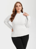 Contrast Trim Round Neck Sweater