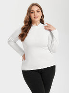 Contrast Trim Round Neck Sweater