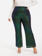 VIP Sequin Flare Leg Pants