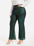 VIP Sequin Flare Leg Pants