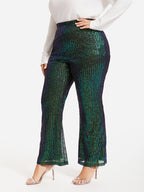 VIP Sequin Flare Leg Pants