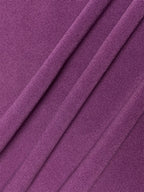 Solid Batwing Sleeve Dress Set