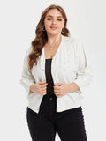VIP Pointelle Knit Button Front Cardigan