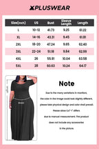 Xpluswear Design Plus Size Casual Gradient Color All Over Print With Pockets Short Sleeve Maxi Dresses