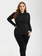 Contrast Trim Round Neck Sweater