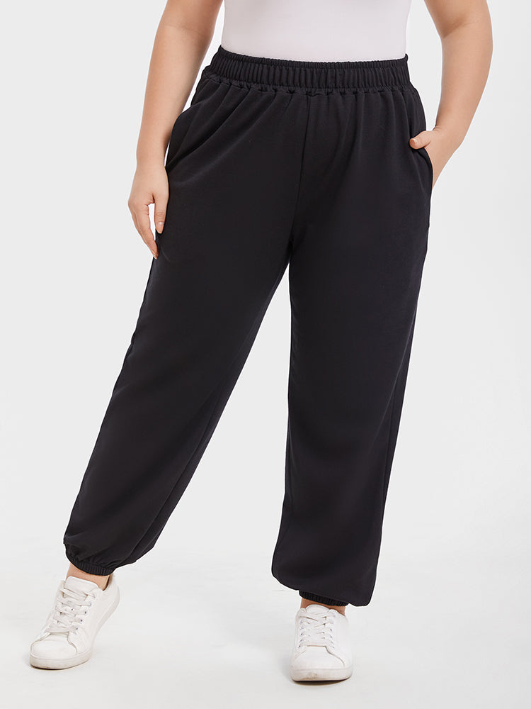 VIP Elastic Waist Slant Pocket Pants