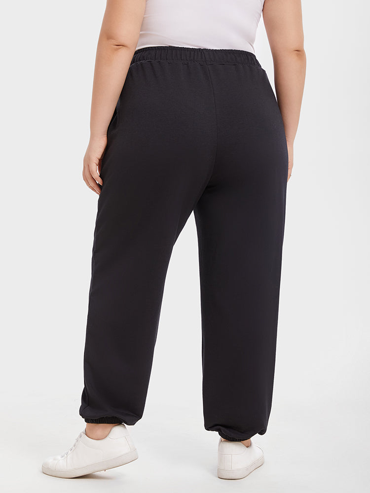 VIP Elastic Waist Slant Pocket Pants