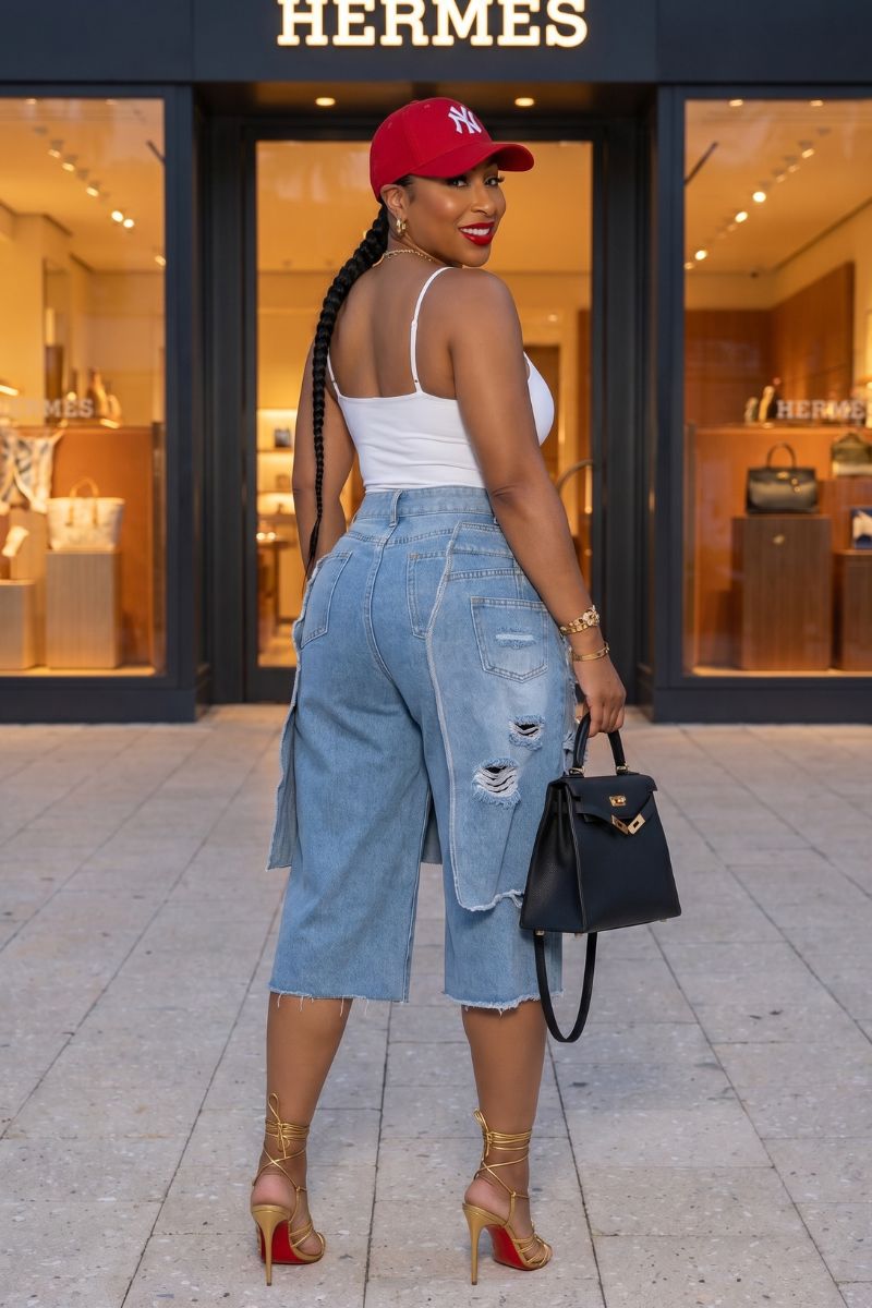Double Vision Bermuda Shorts
