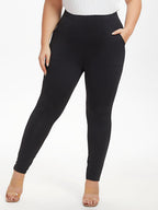VIP Solid Pocket Patched Leggings