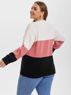 VIP Colorblock Drop Shoulder Sweater