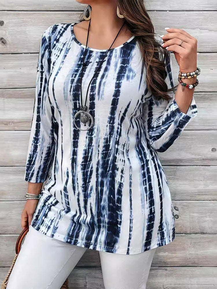 Tie-Dye Long Sleeve T-Shirt