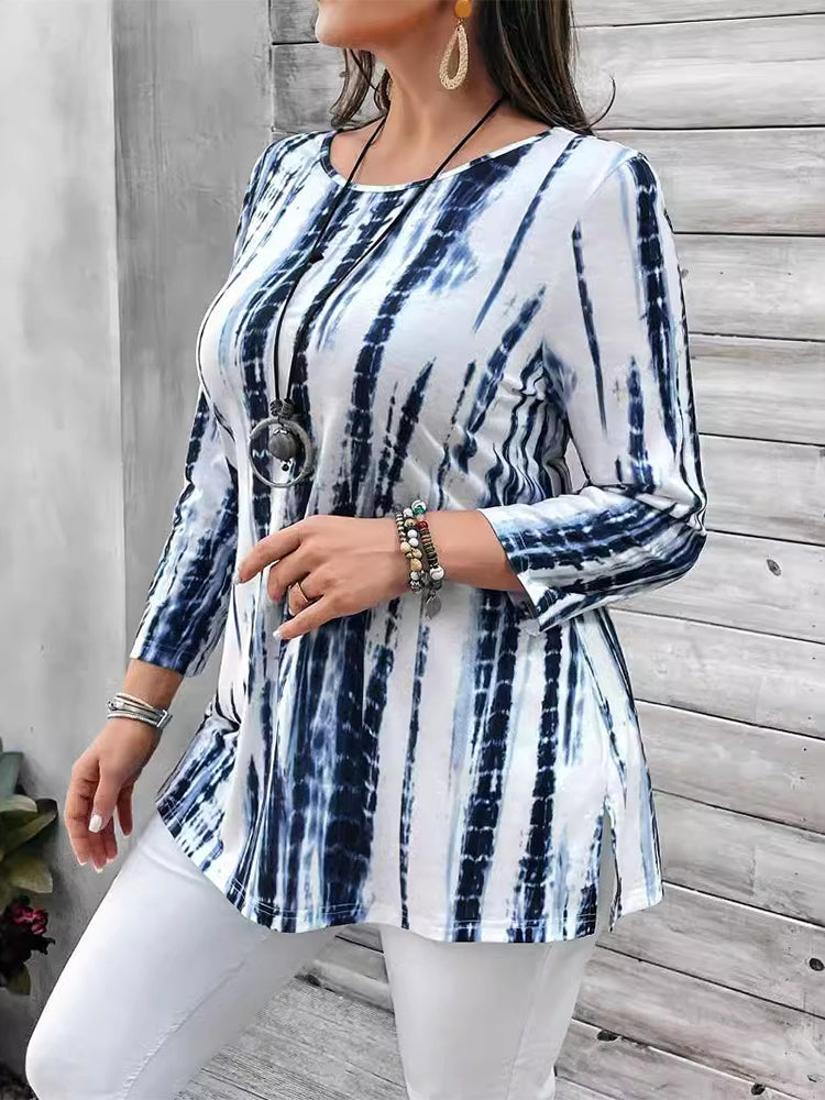 Tie-Dye Long Sleeve T-Shirt