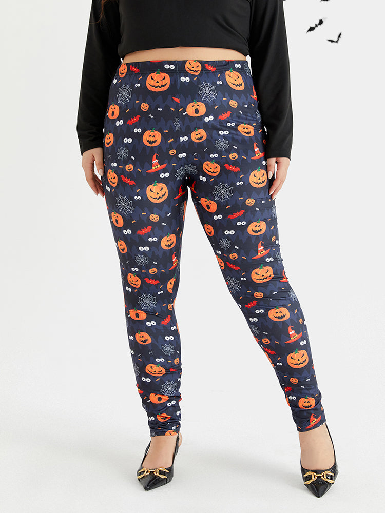 VIP Halloween Print Leggings