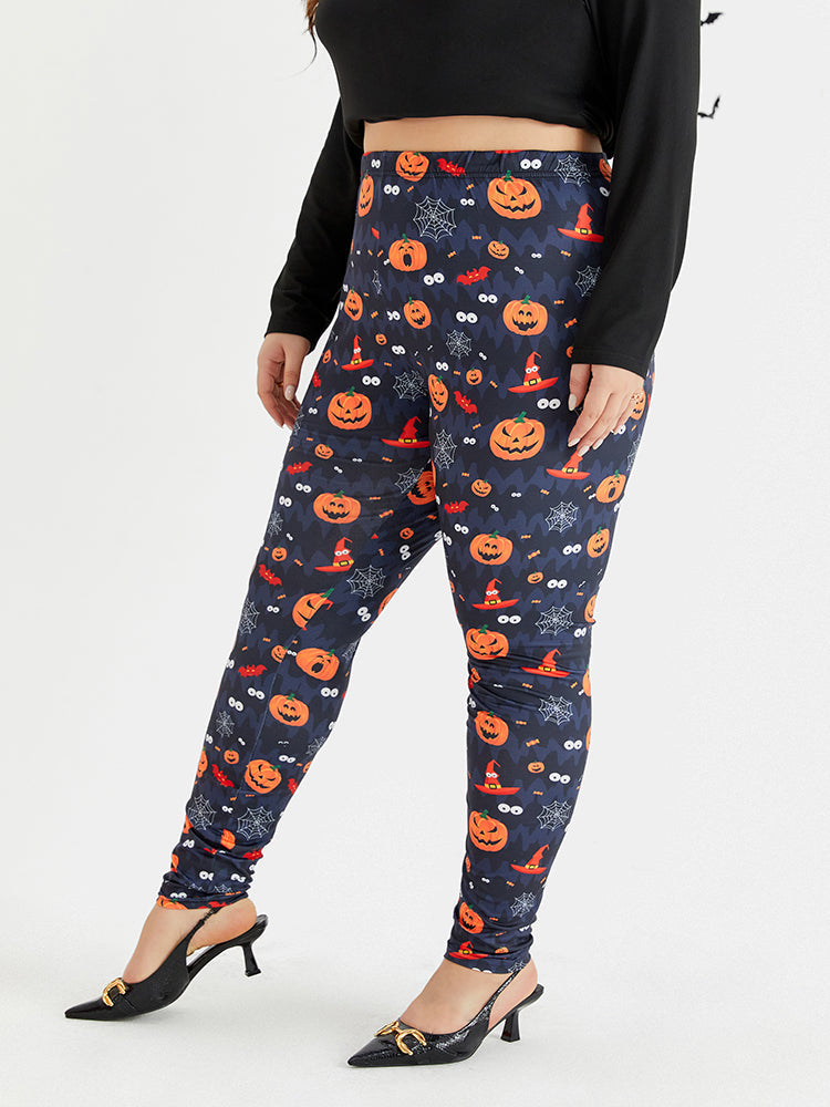 VIP Halloween Print Leggings